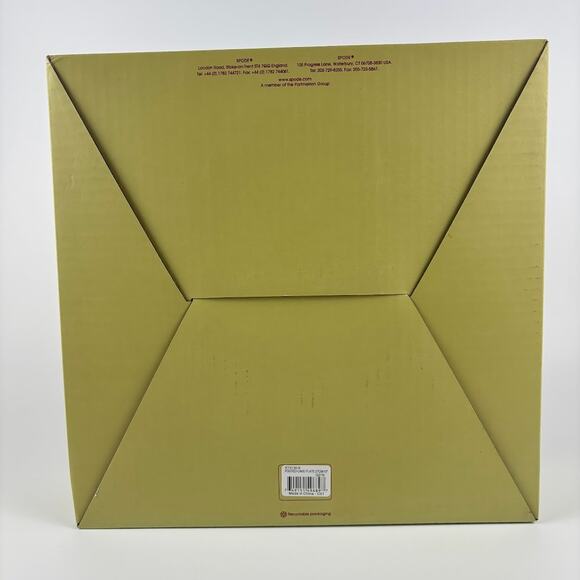 Spode Christmas Tree Footed Cake Plate 10.5" Christmas Serveware - Picture 2 of 14